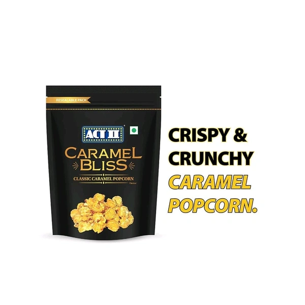 Act II Caramel Bliss Popcorn - Ready To Eat - 70g