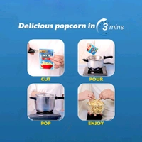Act II Classic Salted Popcorn - Instant - Pack of 3 - 3 x 60 g, Popcorn