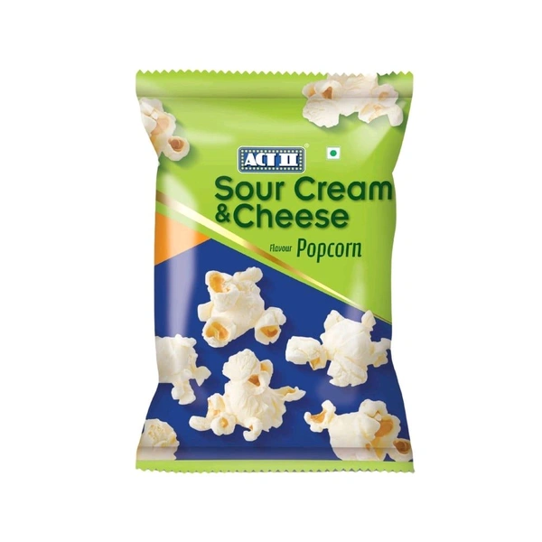 Act II Sour Cream & Cheese Popcorn - Ready to Eat - 50g