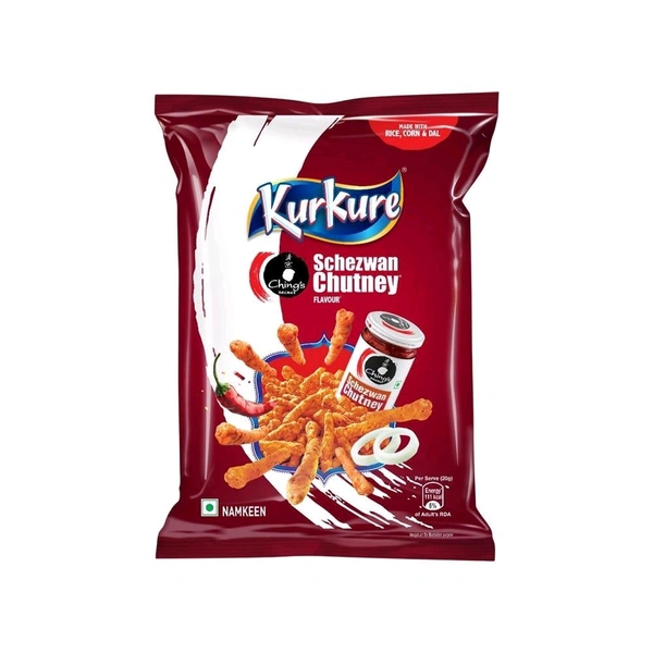 Kurkure Schezwan Chutney Crisps - 68g