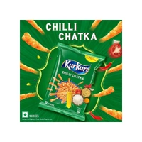 Kurkure Chilli Chatka Crisps - 68g