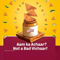 Bingo Mad Angles Achaari Masti Crisps - Pack of 2 - 2 x 60 g