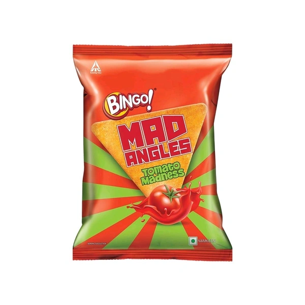 Bingo Mad Angles Tomato Madness Crisps - 60g