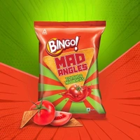Bingo Mad Angles Tomato Madness Crisps - 60g