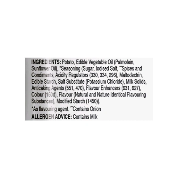 Uncle Chipps Spicy Treat Flavour Potato Chips - 48g
