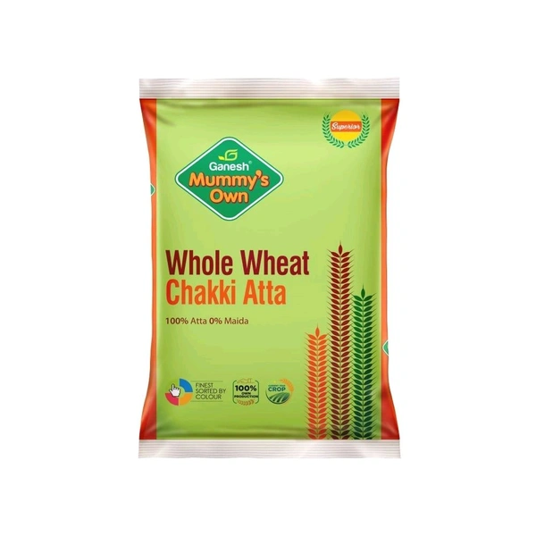 Ganesh Whole Wheat Chakki Atta - 1kg