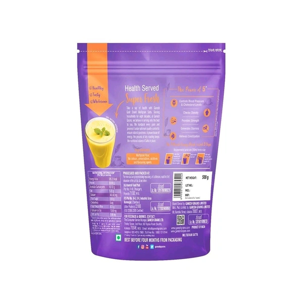 Ganesh Gold Shakti Multigrain Sattu - 500g