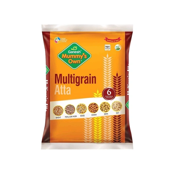 Ganesh Whole Wheat Multigrain Atta - 5kg