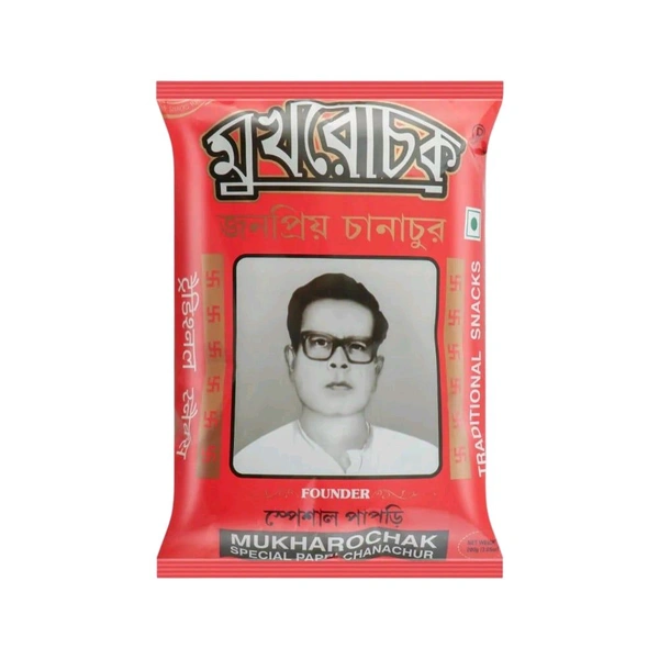 Mukharochak Special Papri Chanachur Mixture Namkeen - 200g