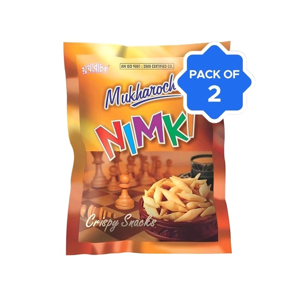 Mukharochak Nimki Namak Para - Pack of 2 - 2 x 200 g