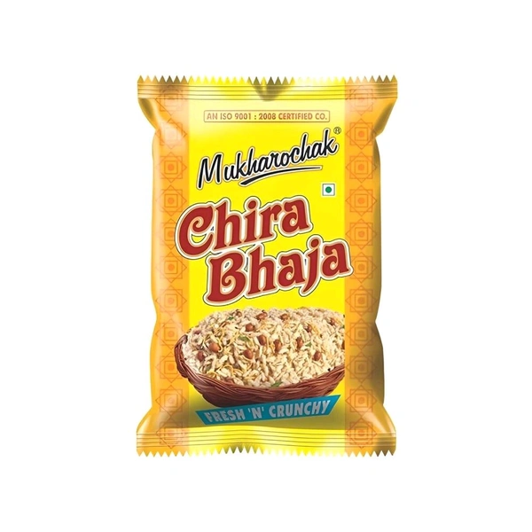 Mukharochak Chira Bhaja Mixture Namkeen - Pack of 2 - 2 x 200 g