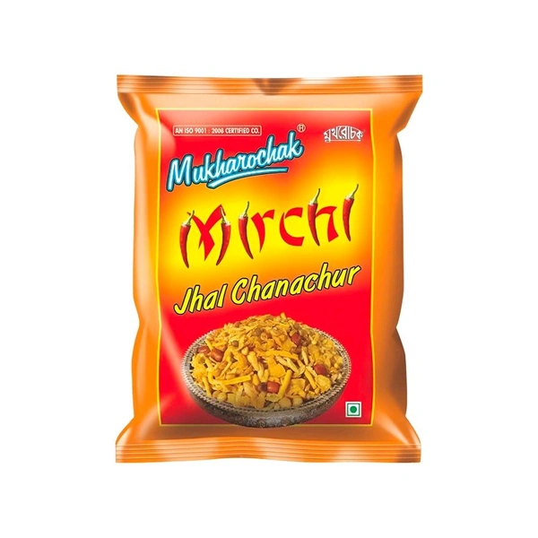 Mukharochak Mirchi Jhal Chanachur Mixture Namkeen - 200g