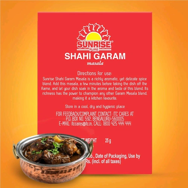 Sunrise Pure Shahi Garam Masala Powder - 25g