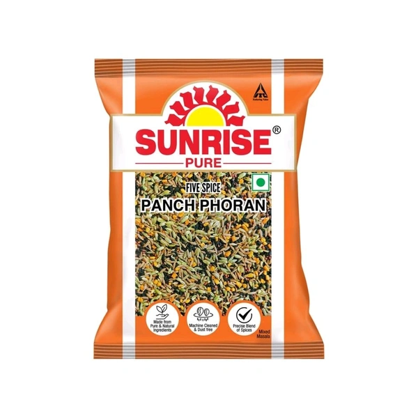 Sunrise Pure Panch Phoron Whole, 5 Spice - 50g