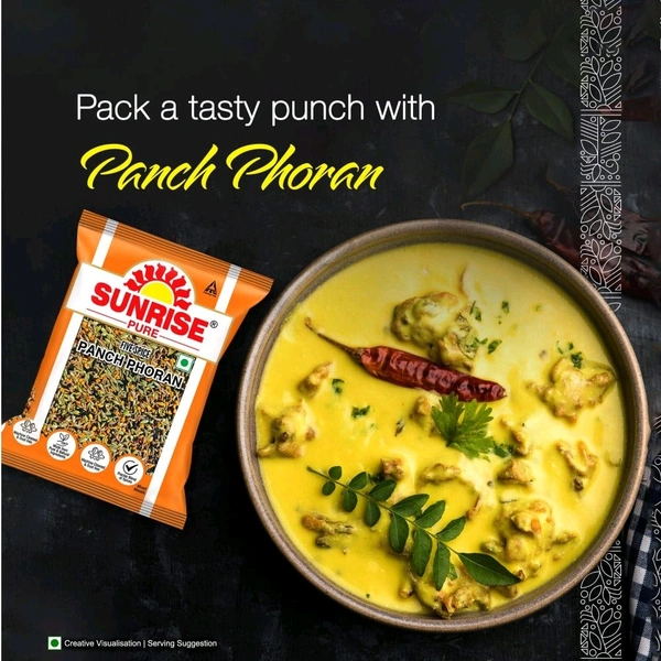 Sunrise Pure Panch Phoron Whole, 5 Spice - 50g
