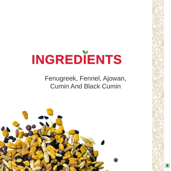Sunrise Pure Panch Phoron Whole, 5 Spice - 50g