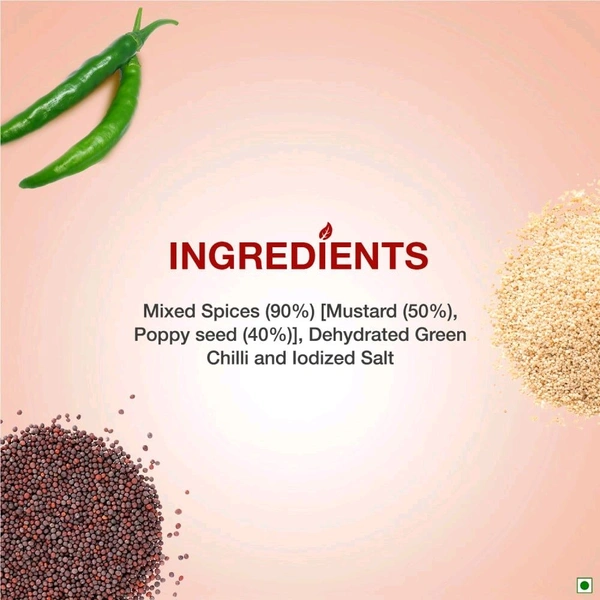Sunrise Pure Shorshe Posto Powder/Mustard and Poppy Seeds - 50g