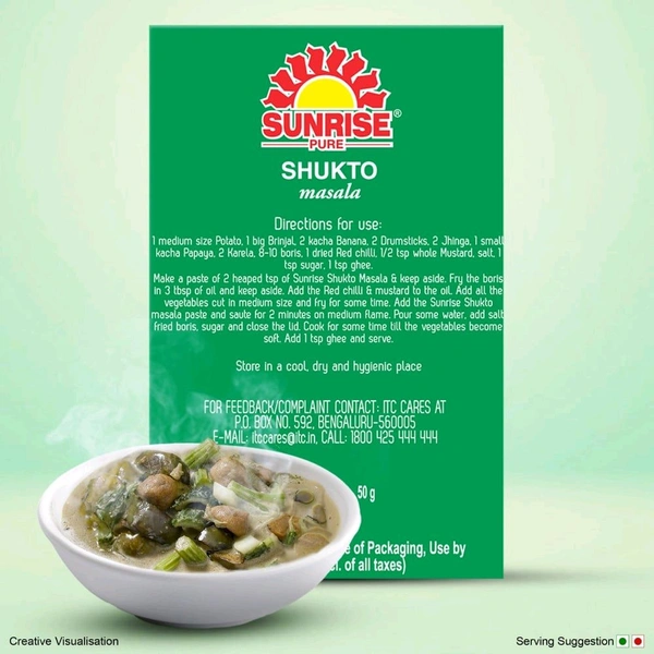 Sunrise Pure Shukto Masala - 50g