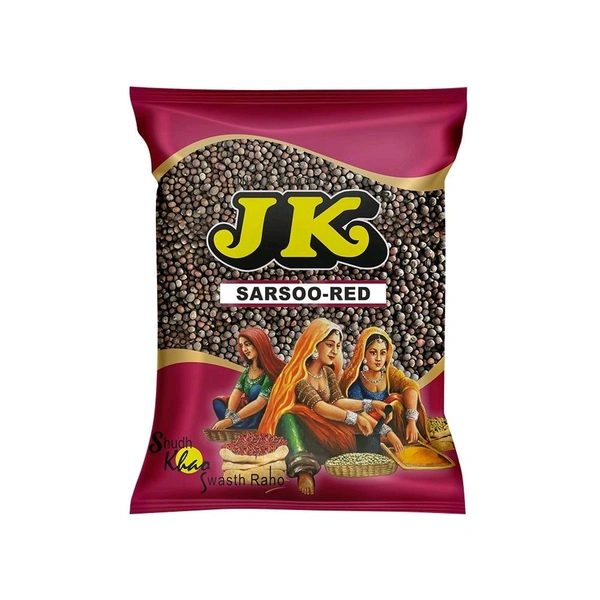 JK Red Small Mustard Seeds - 100g