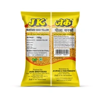 JK Yellow Small Mustard Seeds - 100g