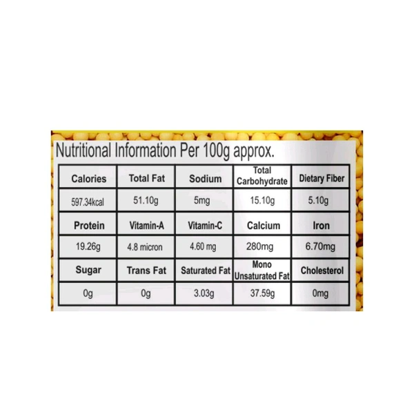 JK Yellow Small Mustard Seeds - 100g