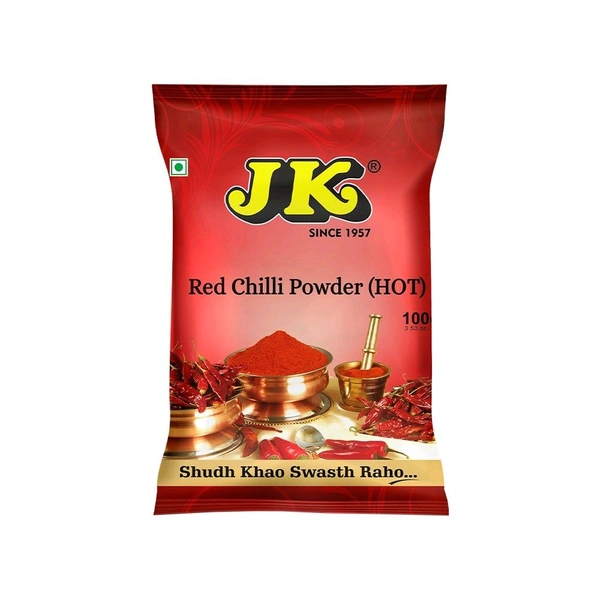 JK Red Chilli Powder (Hot) - 100g