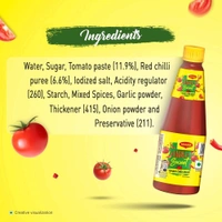 Maggie Maggi Hot & Sweet Tomato Chilli Sauce 1 kg - 1 Kg