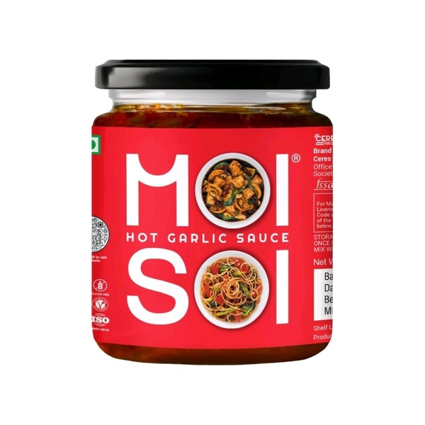 Moi Soi Hot Garlic Sauce - Dip - Spread - Cook - 175 g