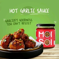 Moi Soi Hot Garlic Sauce - Dip - Spread - Cook - 175 g