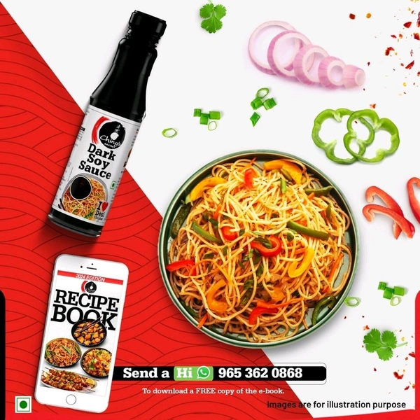 Chings Ching's Secret Dark Soy Sauce Rich, Brown and Zesty - 210 g