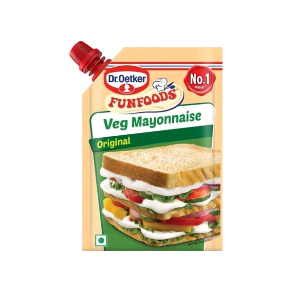 Dr. Oetker FunFoods Veg Mayonnaise Original 100 g - 100 g