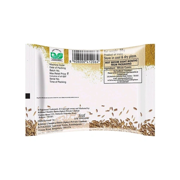 COOKME Cookme Jeera Powder / Cumin Powder - 50g