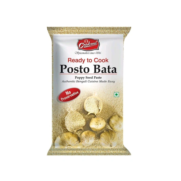 COOKME Cookme Posto Bata Poppy Seeds Paste - 50g