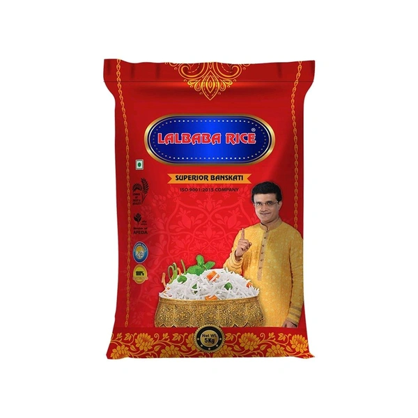 Lalbaba Superior Banskati Rice (Long Grain) - 5kg