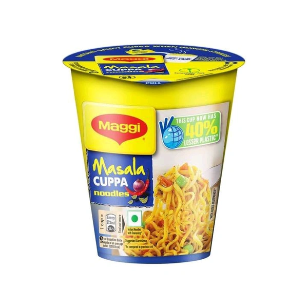 Maggie Maggi Cuppa Masala Cup Noodles - 70.5 g