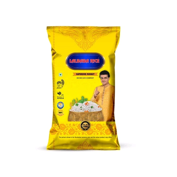 Lalbaba Superior Miniket Rice (Long Grain) - 26 Kg