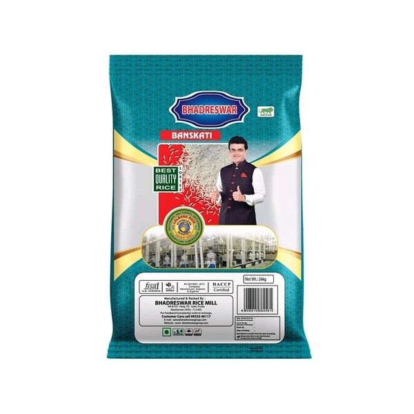 Lalbaba Best Quality Banskati Rice (Long Grain) - 26 Kg