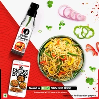 Ching's Secret White Chilli Vinegar with Green Jwala Chilli - 170ml