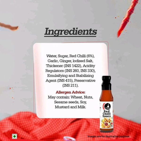 Ching's Secret Red Chilli Sauce, Bold, Fiery & Aromatic - 200g