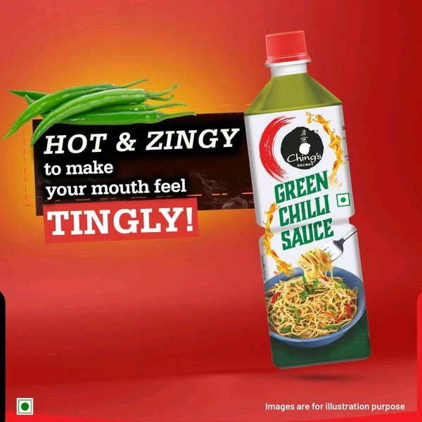 Ching's Secret Green Chilli Sauce Bold & Flavourful - 680g