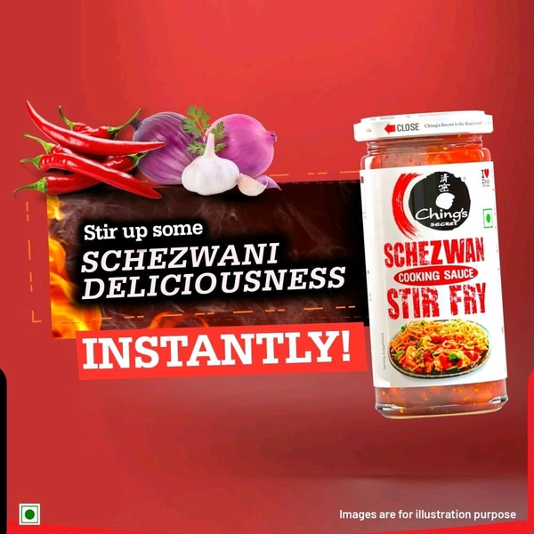 Ching's Secret Schezwan Stir Fry Cooking Sauce - 250g