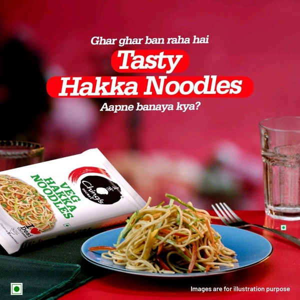 Ching's Secret Veg Hakka Instant Noodles - 560g