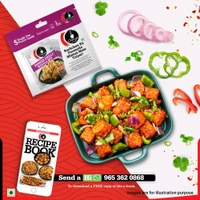 Ching's Secret Paneer Chilli Masala Instant Mix - 5 Single Use Pouches - 5 x 20 g