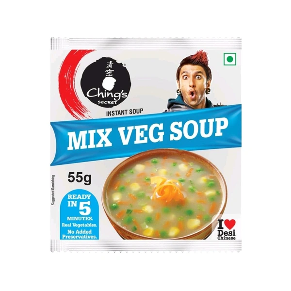 Ching's Secret Mix Veg Soup - 55g