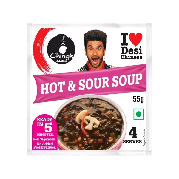Ching's Secret Hot & Sour Veg Soup - 55g
