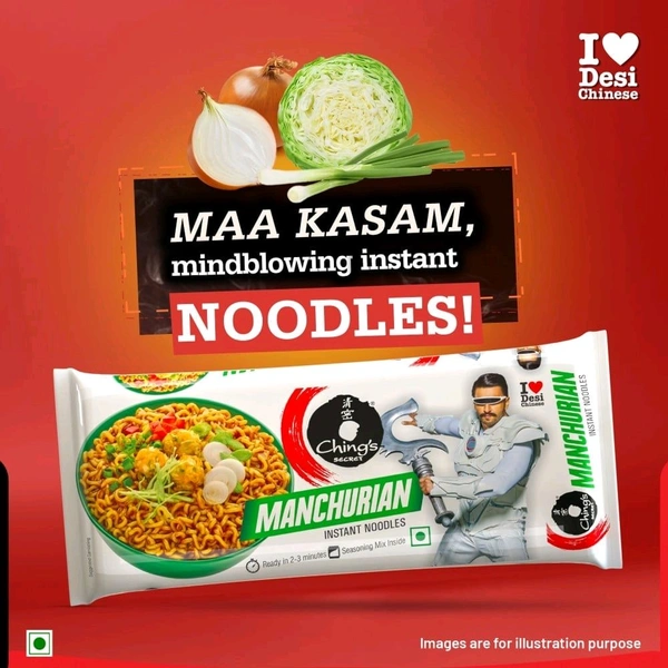 Ching's Secret Manchurian Flavoured Instant Noodles - 240g