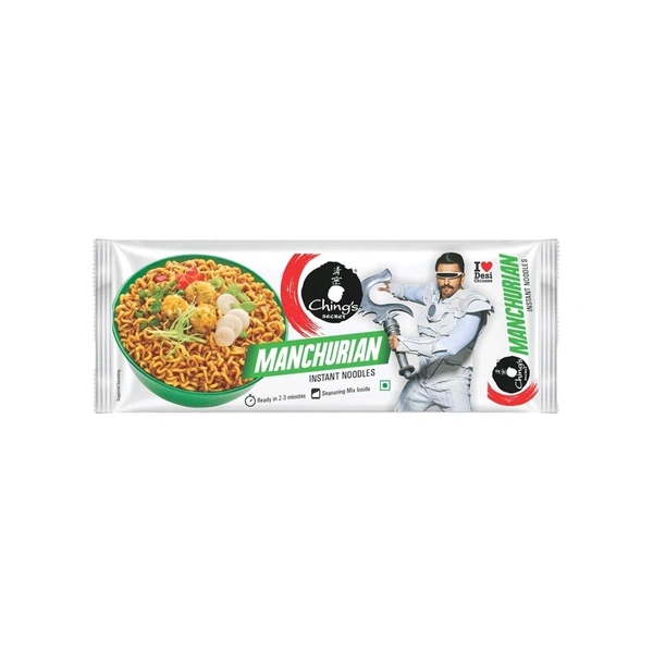 Ching's Secret Manchurian Flavoured Instant Noodles - Pack of 2 - 2 x 240 g