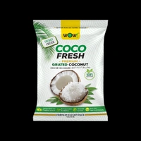 Wow! Coco Fresh Grated Coconut - Pack of 2 - 2 x 200 g