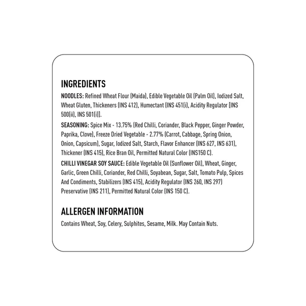 Wow! Veg Manchurian Cup Noodles - 90g