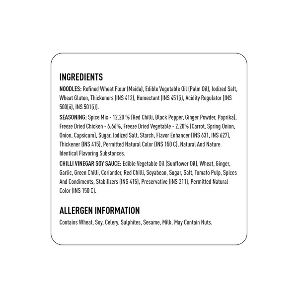 Wow! Chilli Chicken Cup Noodles - 90g